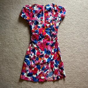 Bright summer mini body con dress